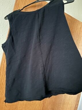 CHARLIE B Black Center-Seam Tank Top